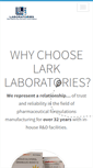 Mobile Screenshot of larklab.com